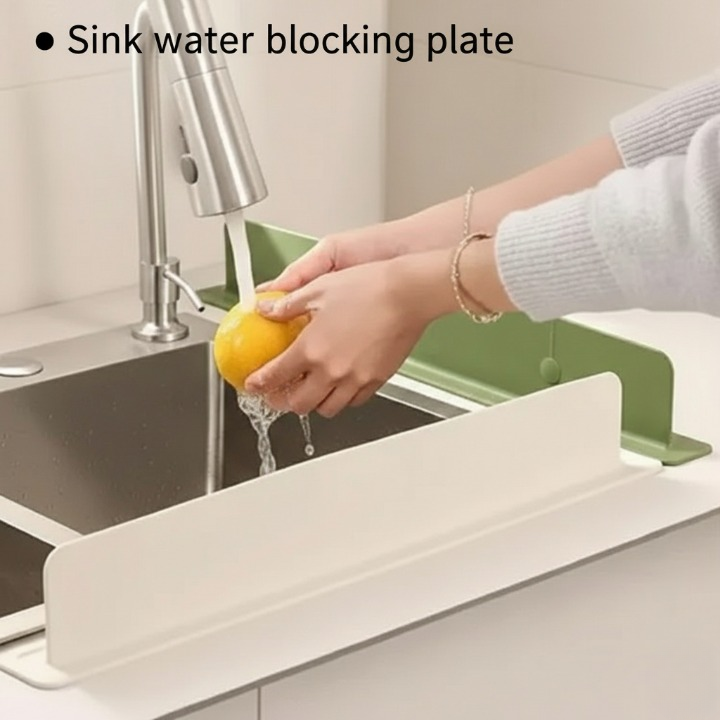 Silicone Sink Splash Guard – Faucet Water Splash Protector 15 Inch