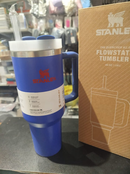 Stanley 40oz Stainless Steel Vacuum Insulated Tumbler with Straw