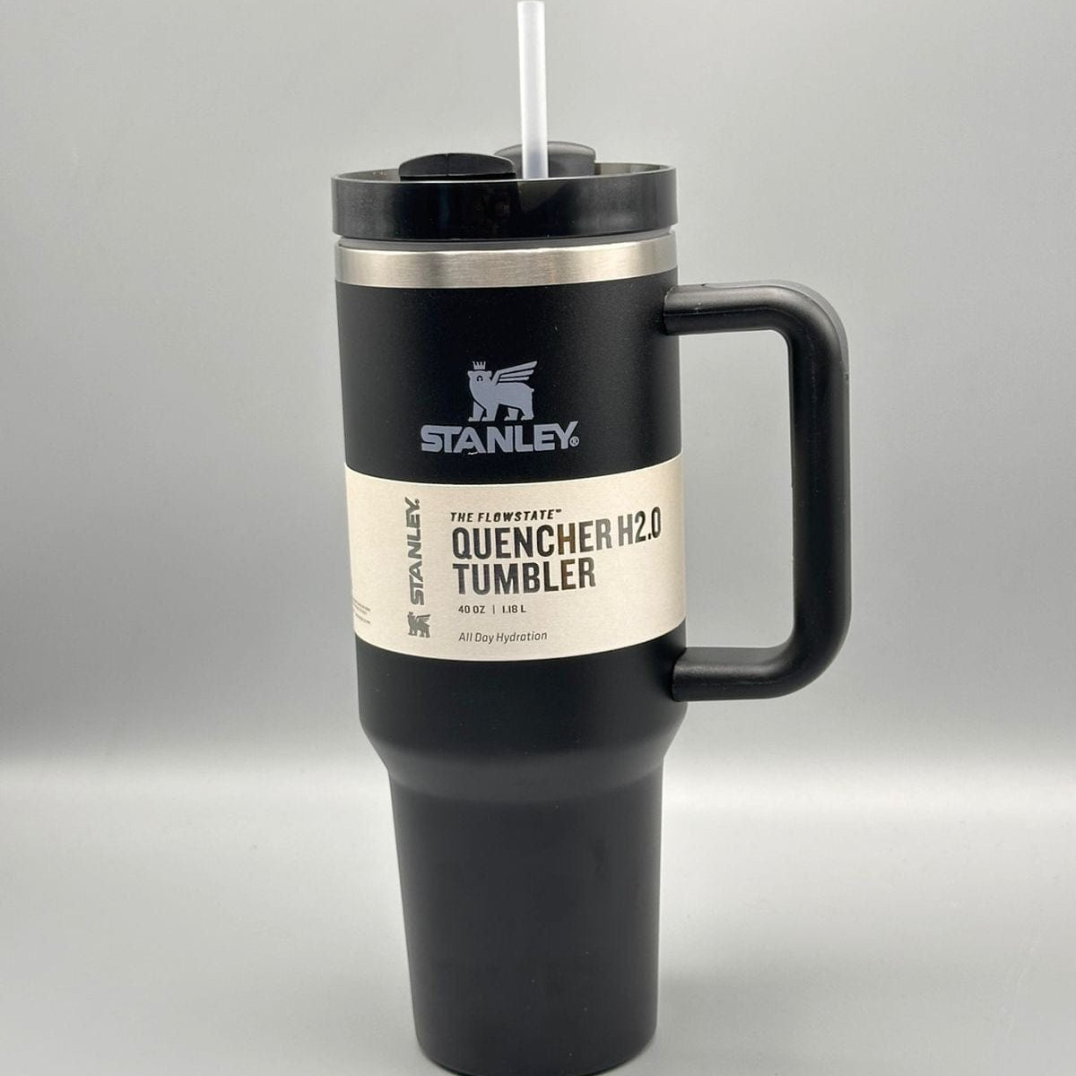 Stanley 40oz Stainless Steel Vacuum Insulated Tumbler with Straw