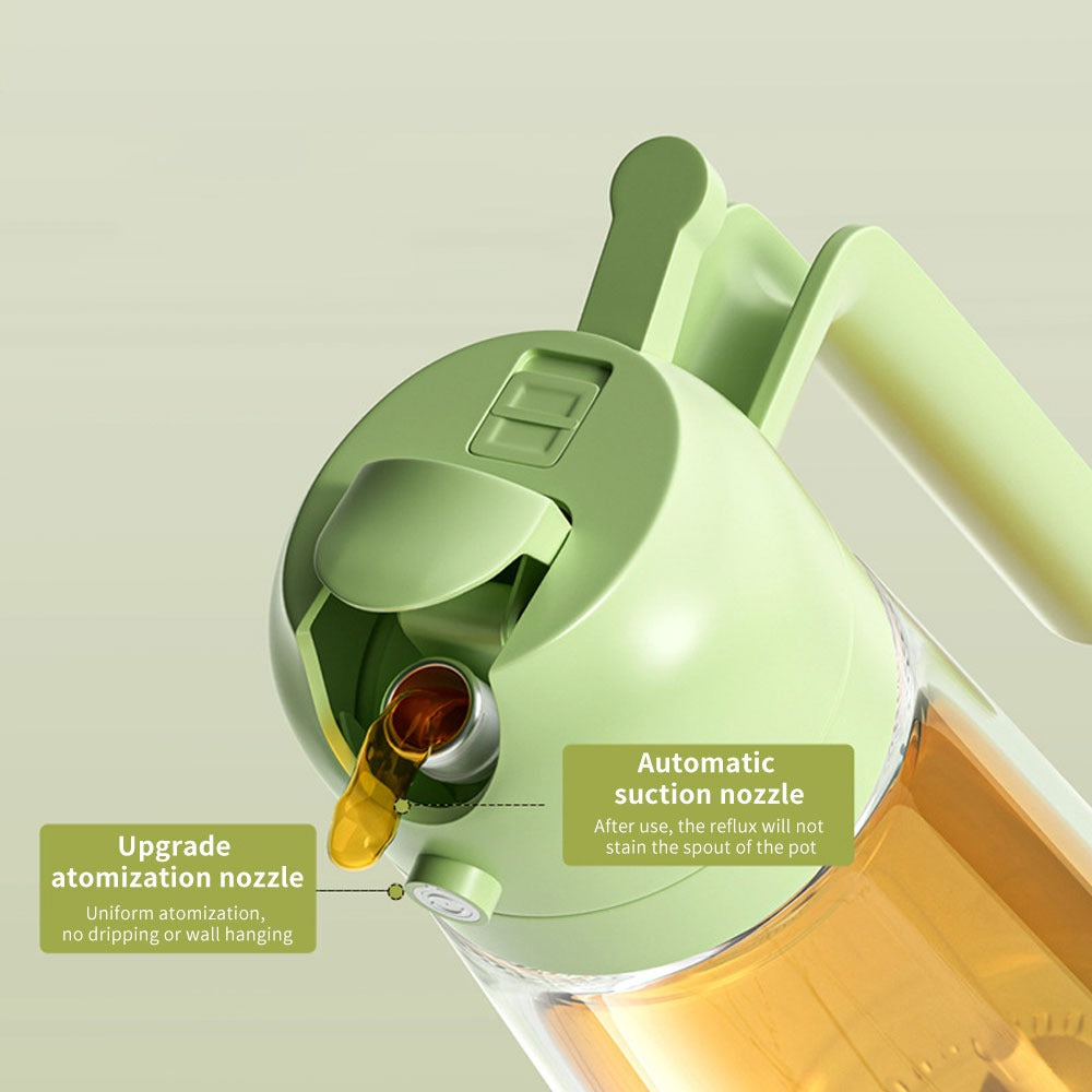 2-In-1 Oil Sprayer Bottle 400ML – Kitchen Oil Spray & Pour Dispenser