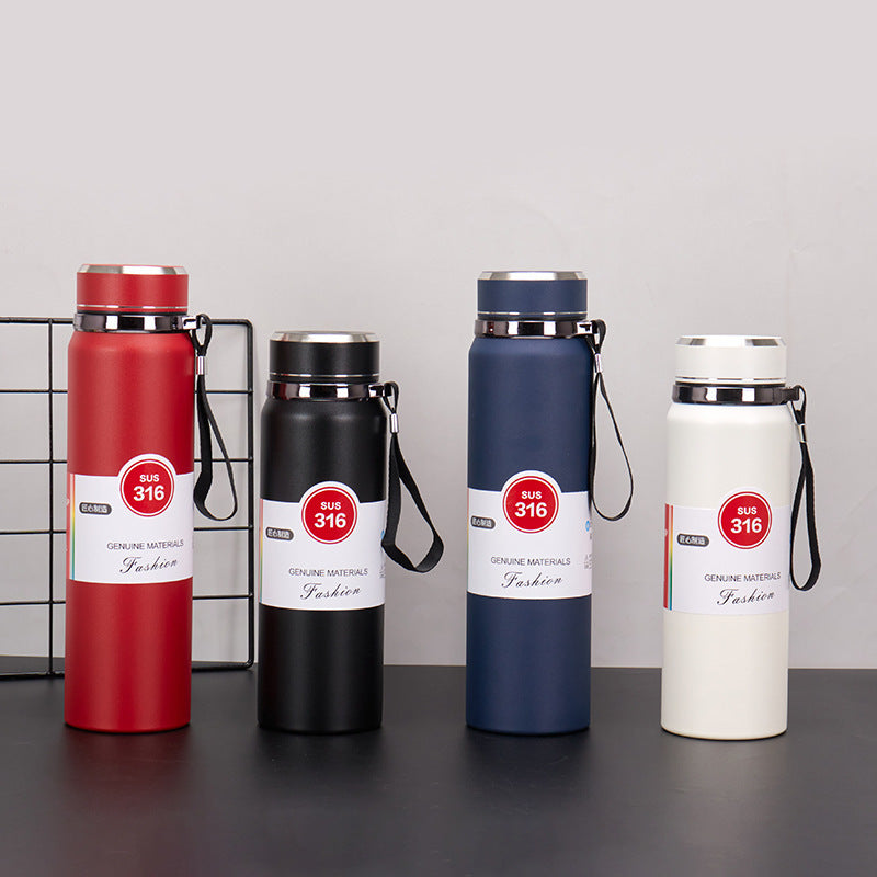 Premium Matte Stainless Steel Water Bottle – Insulated Flask