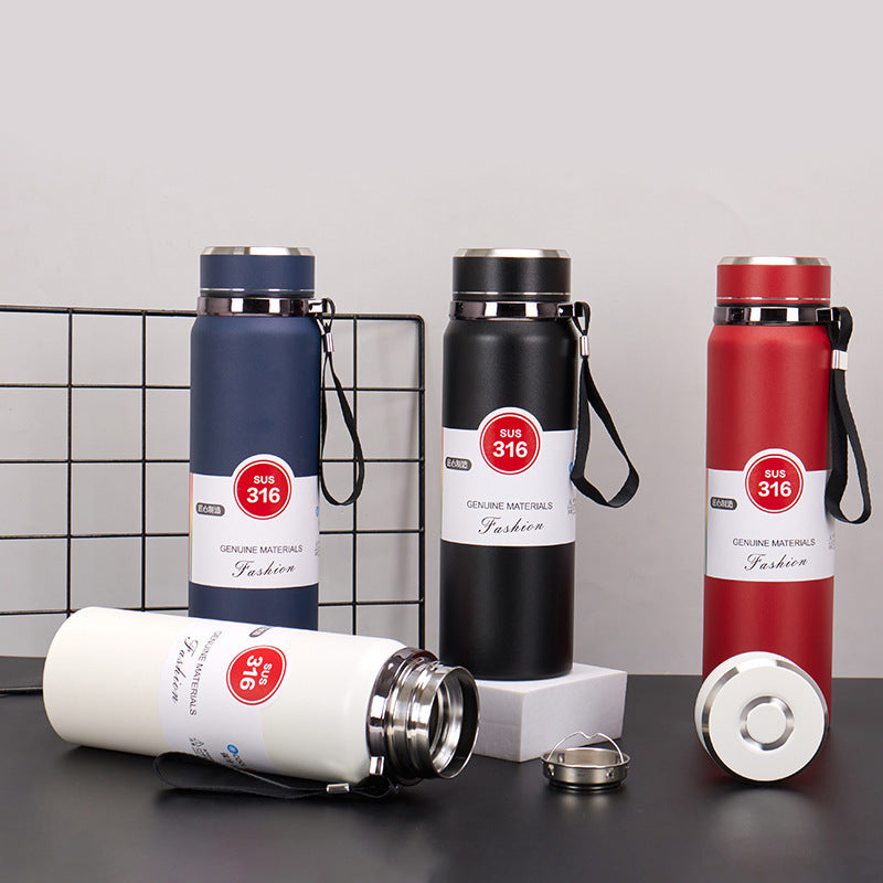 Premium Matte Stainless Steel Water Bottle – Insulated Flask