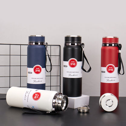 Premium Matte Stainless Steel Water Bottle – Insulated Flask