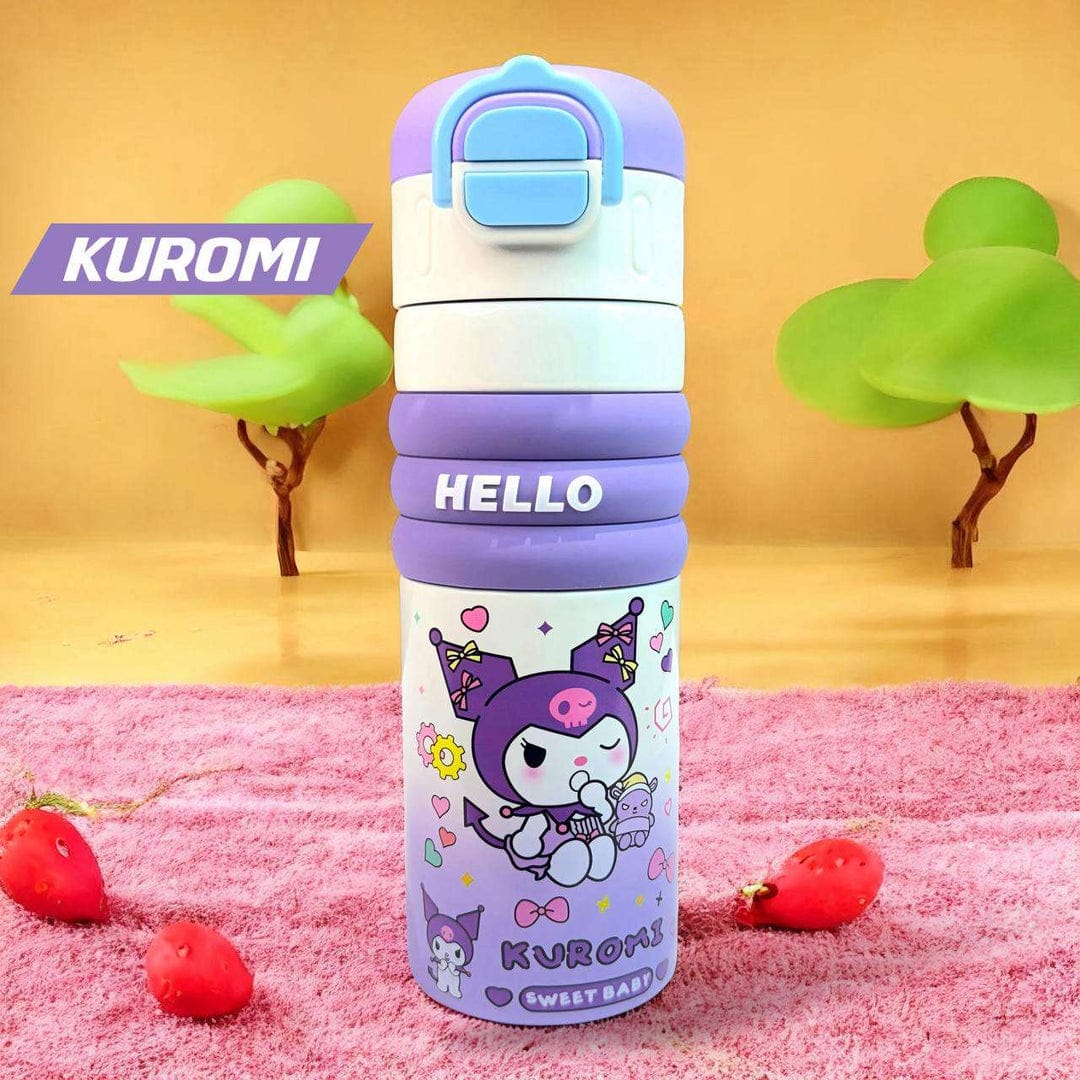 Kids Cartoon Stainless Steel Water Bottle – Insulated Flask