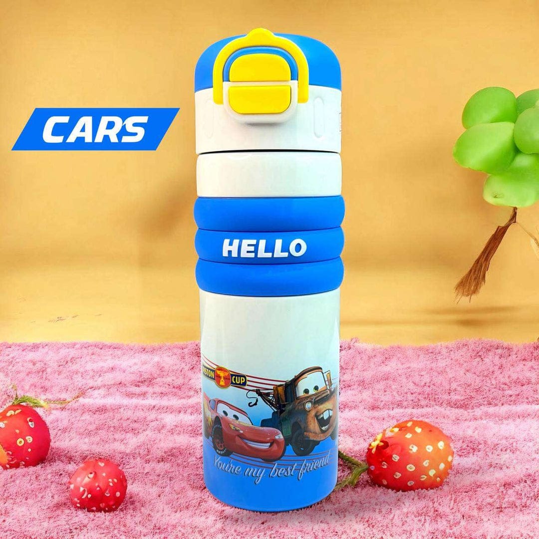 Kids Cartoon Stainless Steel Water Bottle – Insulated Flask