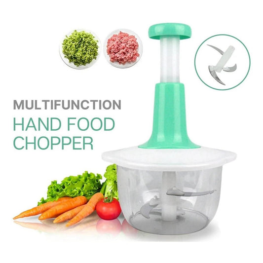 1.5L Manual Push Chopper – Multipurpose Hand Press Food Chopper