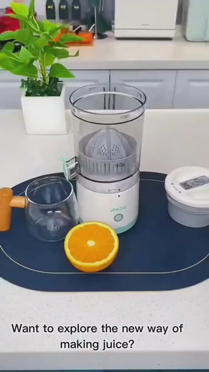 Rechargeable Portable Citrus Juicer – Wireless USB Electric Orange & Lemon Squeezer
