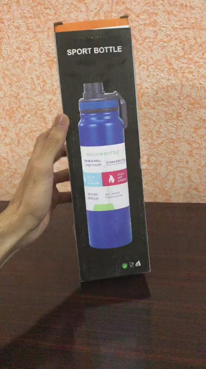 Double Wall Insulated Stainless Steel Water Bottle 800ML